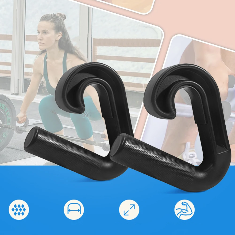 Kipika Pull Up Resistance Bands Handles - Non-Slip Rubber Grip Handle Attachment For Pull-Up Bars, Barbells And Resistance Bands - Heavy Duty Stretch