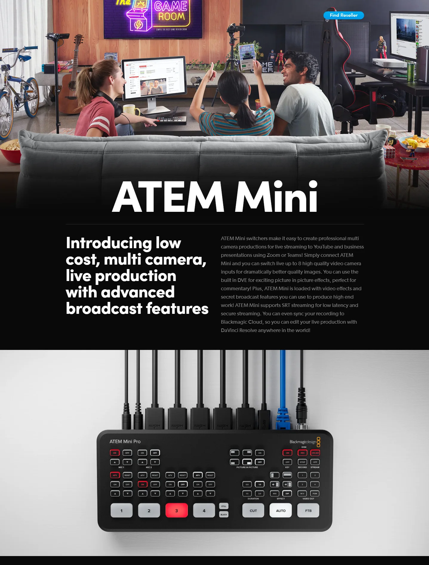ATEM Mini Extreme G2: A Melhor Opção para Streamers Profissionais