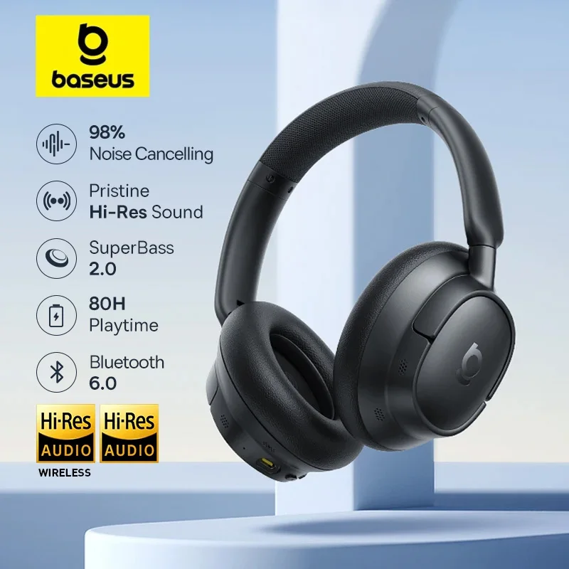 Baseus ANC Wireless Headphones with LDAC product image