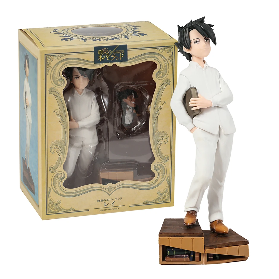 Pack figurines Emma, Ray et Norman, Hikkake vol 1 - The Promised Neverland - FuRyu