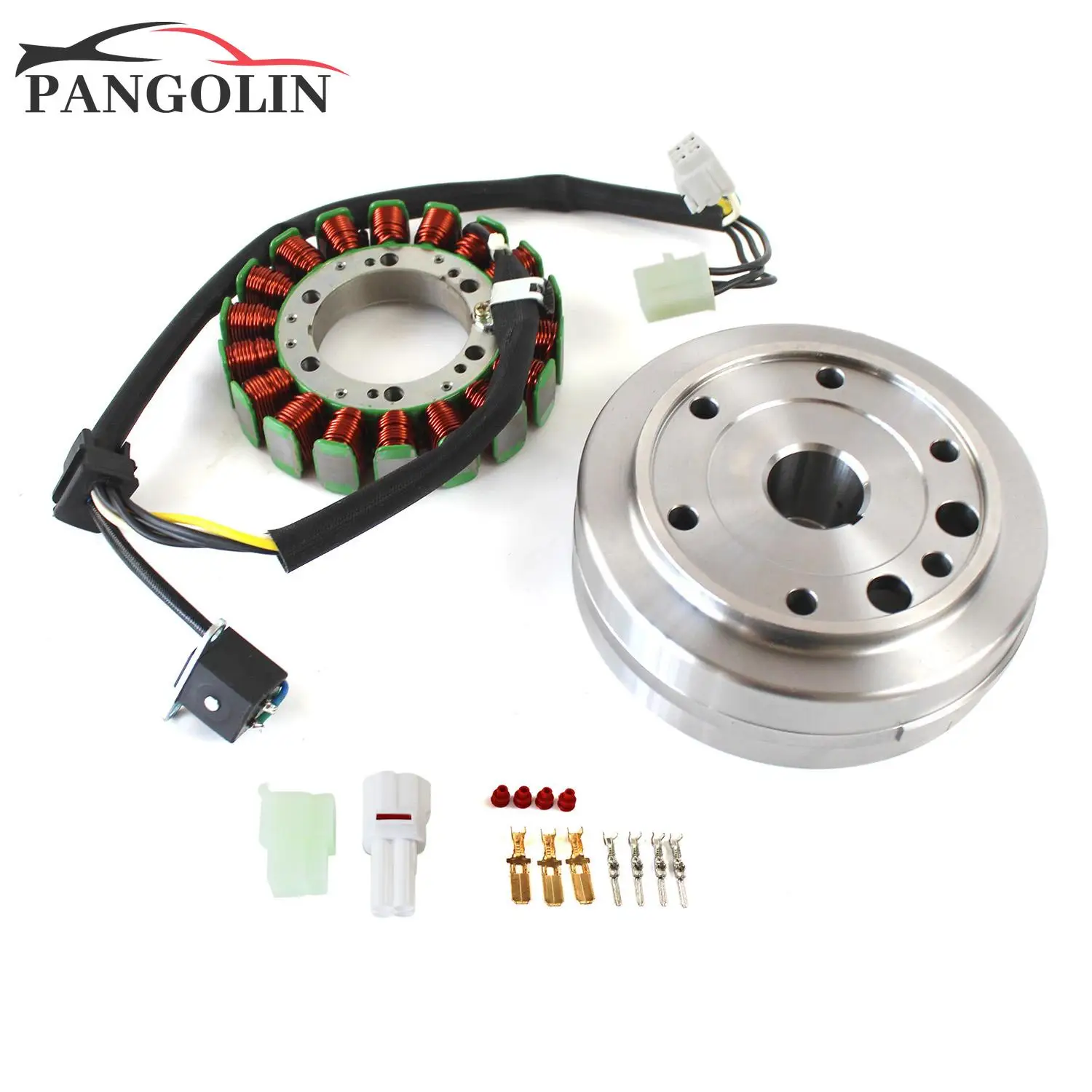 

Flywheel Rotor Stator Kit for Arctic Cat Suzuki Eiger LTA400 LTF400 32102-38F01 32102-38F00 32101-38F00 RM23013-R00 Auto Parts