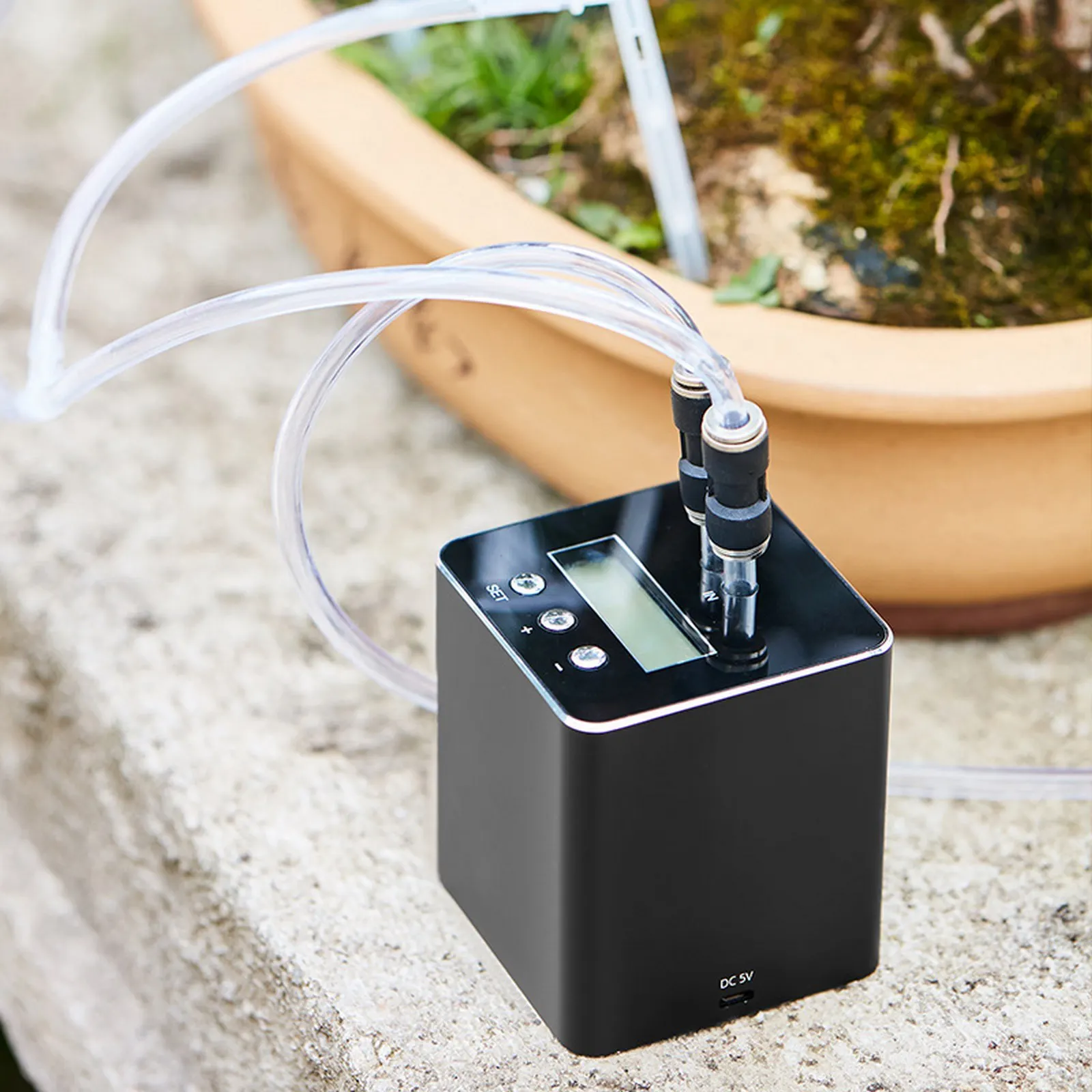 

Rain Forest Eco-tank Spray Humidifier System Atomizer To Simulate Rainfall Automatic Watering Device Humidifier System