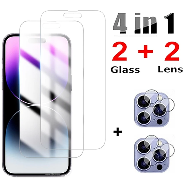 Vidrio Protector de lente de cámara de Metal para iPhone 15, 13, 14 Pro  Max, película protectora de cámara para iPhone 14 Plus, 15 Pro, 15 Pro Max,  tapa de lente - AliExpress