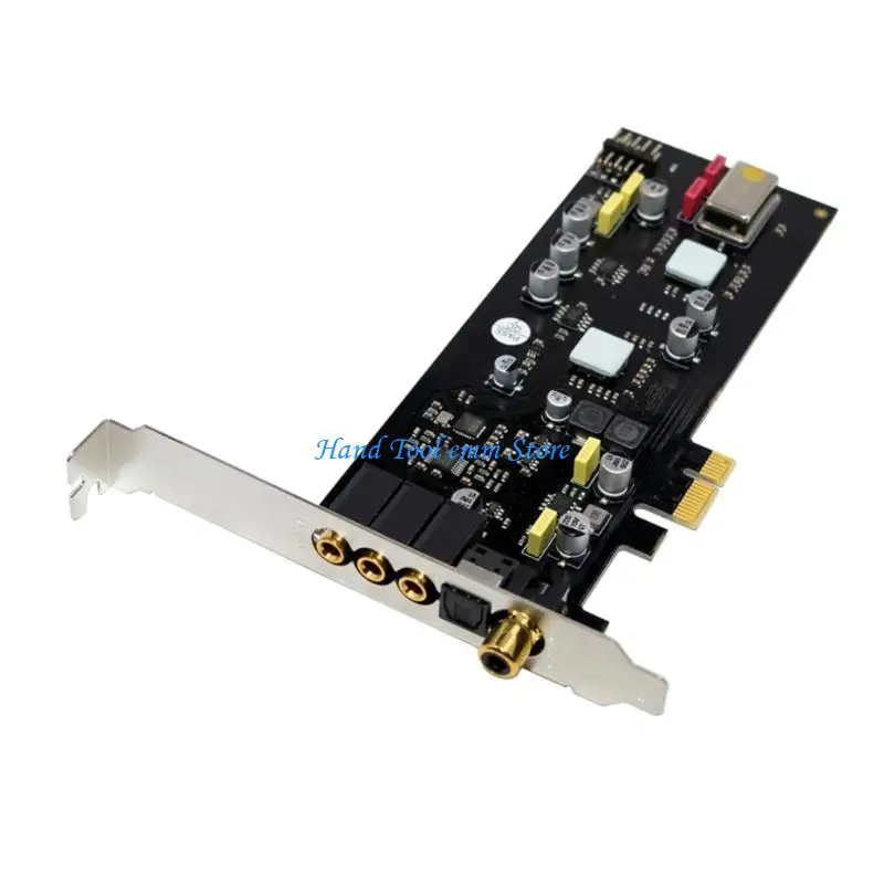 H37F 사운드 카드 ST113 PCIe SSS1700 칩 사운드용 PCIE 스테레오 내부 사운드 카드