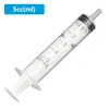 No needle! 5 10 20 50 100Pcs Plastic Nutrient Health Measuring Reusable Hydroponics Nutrient Syringe Tools Sampler 5ML Syringe 6