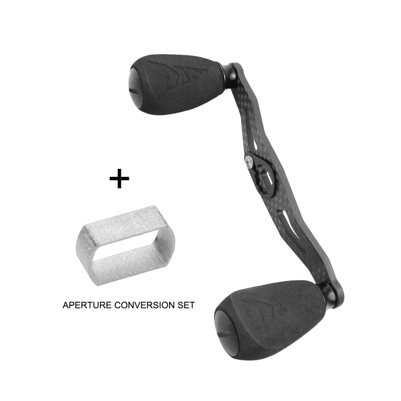 30G 105MM Carbon Handle EVA Knob For Dawa Shmano Bastcast Reel DIY Handle Fishing Tackle Accessory
