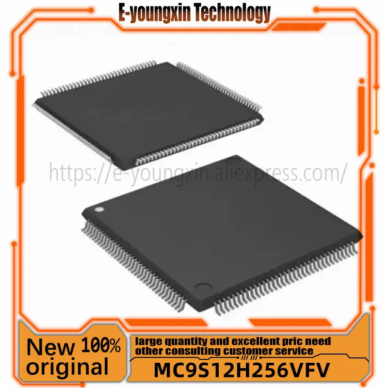 

5pcs/lot MC9S12H256VFV 1K78X MC9S12H256 QFP-144 New original