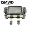 DMWD Smokeless Electric Raclette Grill Double Layers Non-Stick BBQ Roasting Pan Griddle Mini Barbecue Stove Machine Roaster EU 3