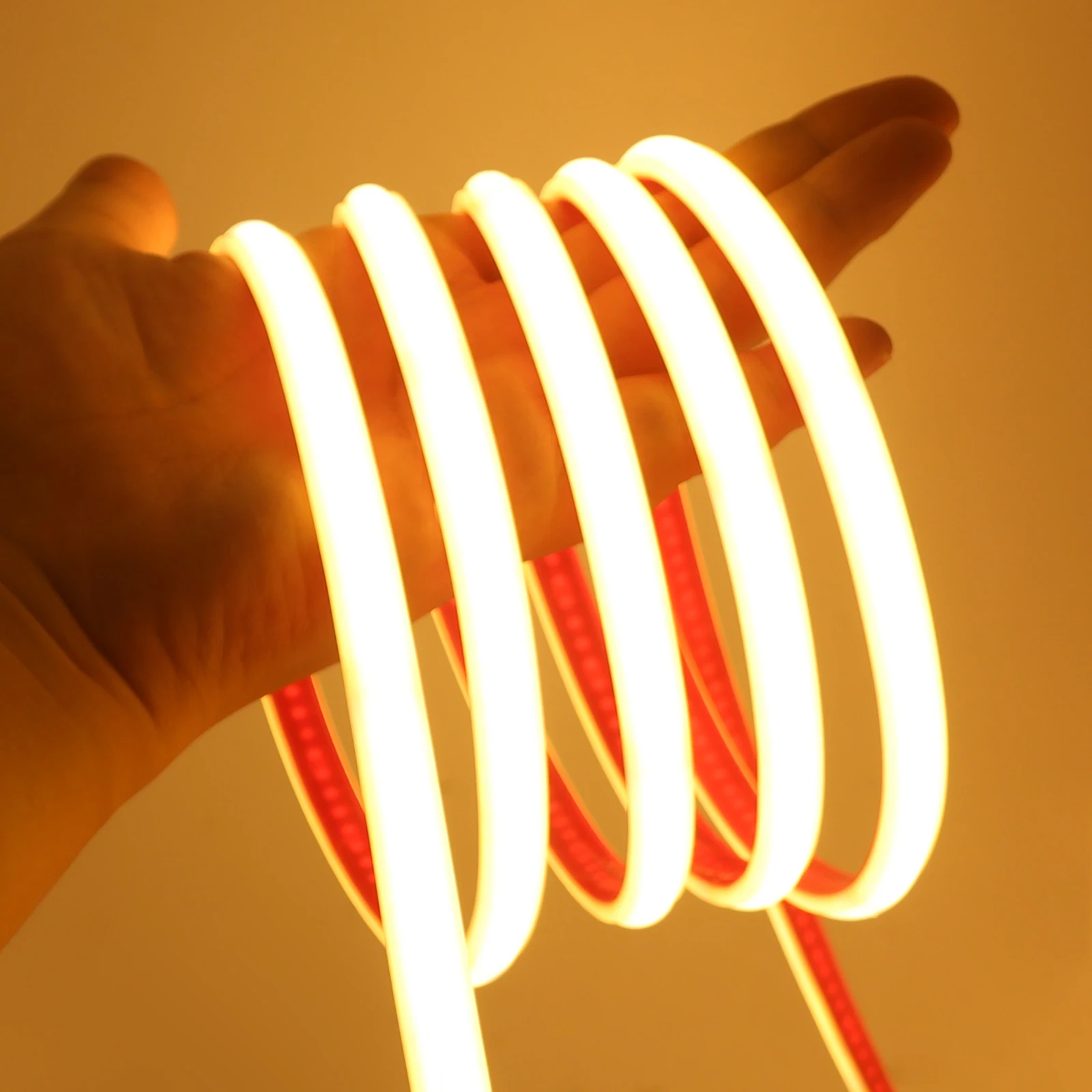 Description Picture 2 of itemWIFI/Bluetooth/Touch Dimmerable 220V COB Neon Light Waterproof 10CM Cut Self Adhesive Garden Home Decor Ribbon Chain LED Light