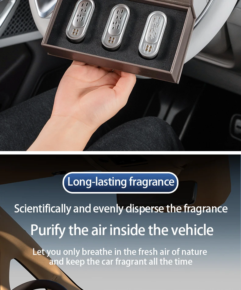 For DENZA D9/N9 Fragrance replacement set Replace the original vehicle Aromather
