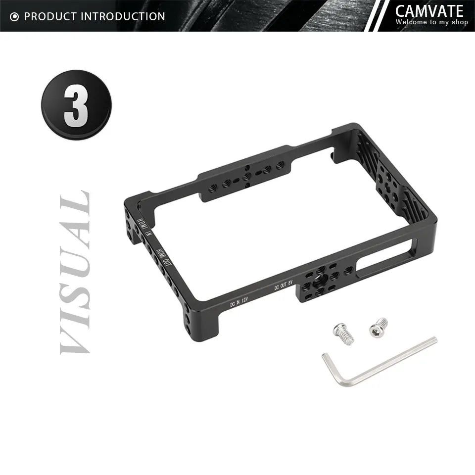 caso para feelworld lut5 com sapato top