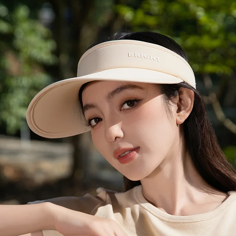 

New Wide Brim Air-Top Sunscreen Hat for Women in Spring/Summer, Vacation, Cycling, Travel, Sunshade, UV Protection