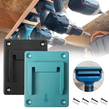 

For Makita/Bosch 18V Battery Storage Holder Power Tool Battery Wall Mount Bracket Cordless Drill Battery Holder Electric Tool