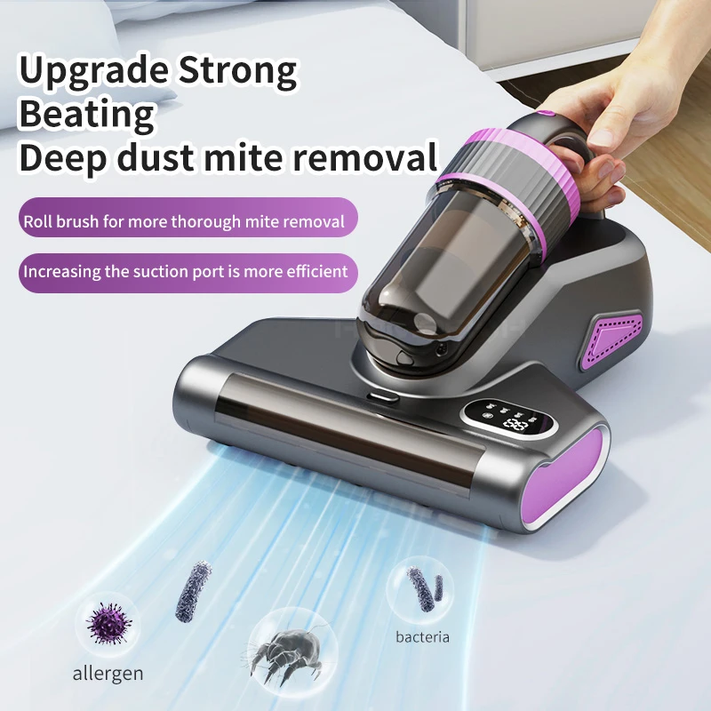 Mite Remover Vacuum Cleaner with UV Disinfection