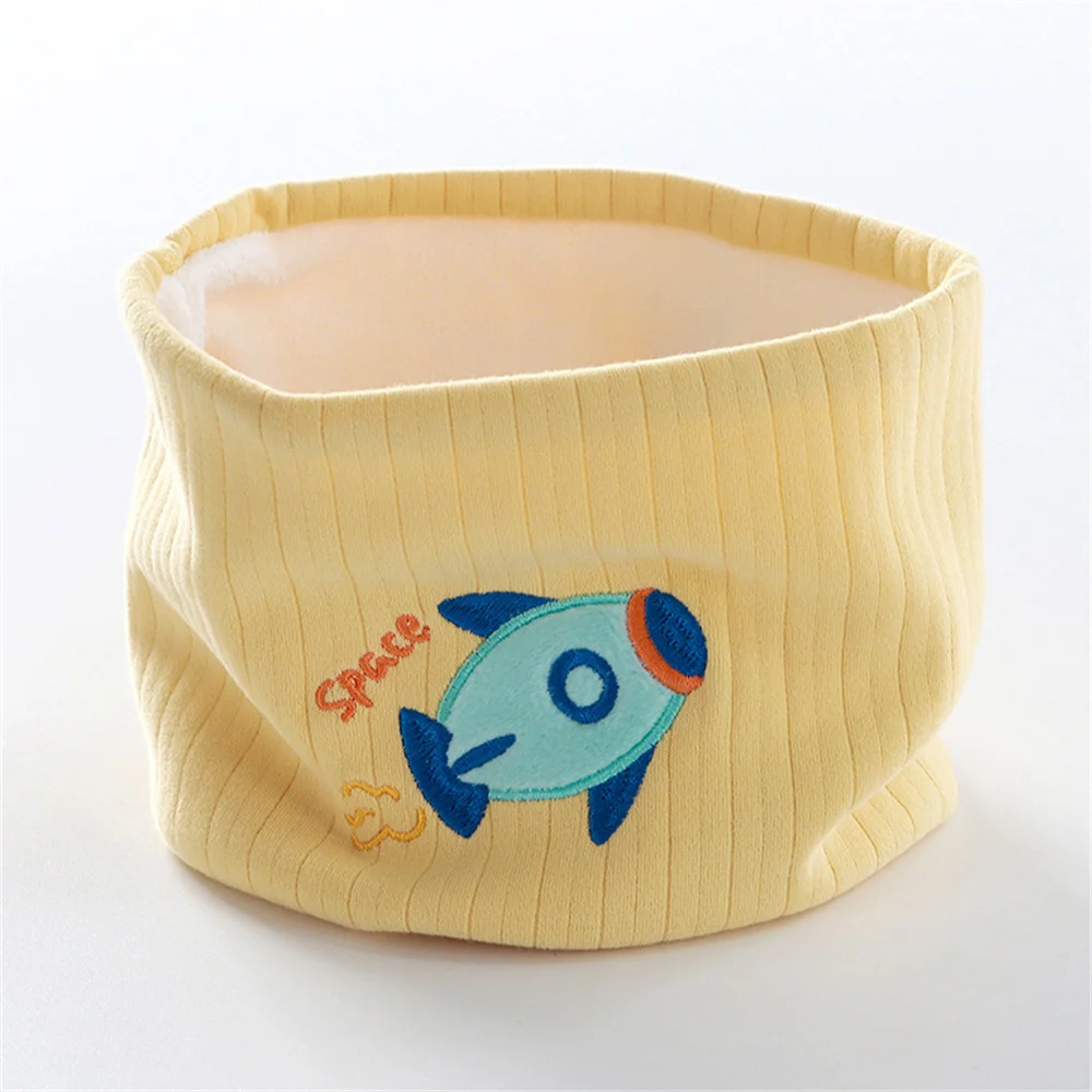 Winter Autumn Children Cotton Plush Scarf Kids Girls Scarf Boy Neck Scarves Child Collar Baby O Ring Magic Neckerchief