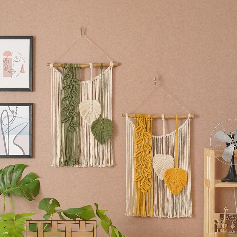 Macramé Wall Decor para Nursery Room, Boho Art, Estética Home Decor, Chic Galeria, Xmas Gift