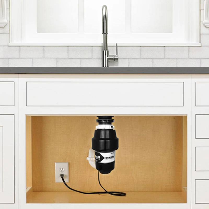 Energy saving 700W motor Technology Fast-and-easy mount kitchen Food Waste Disposers , 3/4 HP Household Garbage Disposer 4