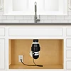 Energy saving 700W motor Technology Fast-and-easy mount kitchen Food Waste Disposers , 3/4 HP Household Garbage Disposer 4