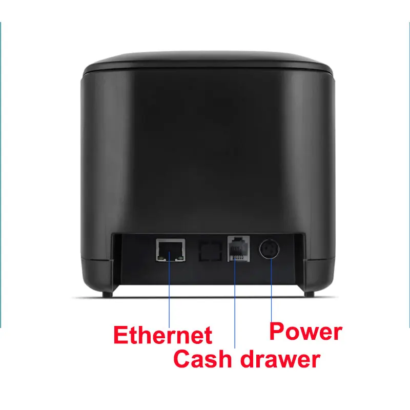 80mm 열 영수증 주방 미니 프린터 자동 커터 Xprinter N160II C260M T80A/B 160MM/S 260MM/S 밀크 티 의류 매장