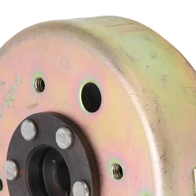 Bicycle Transmission Flywheel Magneto Flywheel Rotor Long Service Life Stator Flywheel Temperature Resistance For GY6 50 60 80 Go Karts Scooters ATV UTV