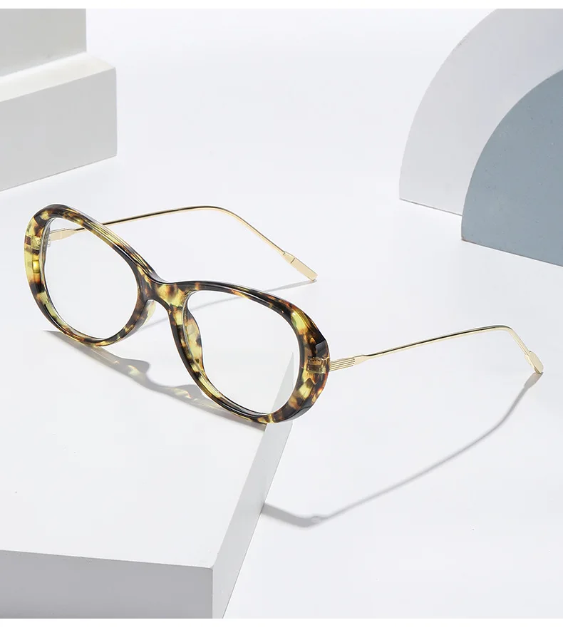 Retro-Myopie-Brille mit photochromem Farbwechsel, modischer Trend mit einem High-End-Gefühl für Damen und Herren 6166 – Detail 15