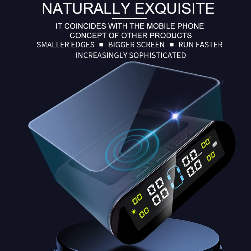 CODASH ¾籤 TPMS ڵ Ÿ̾ з 溸  ý, LCD ÷  µ , 4  ܺ 