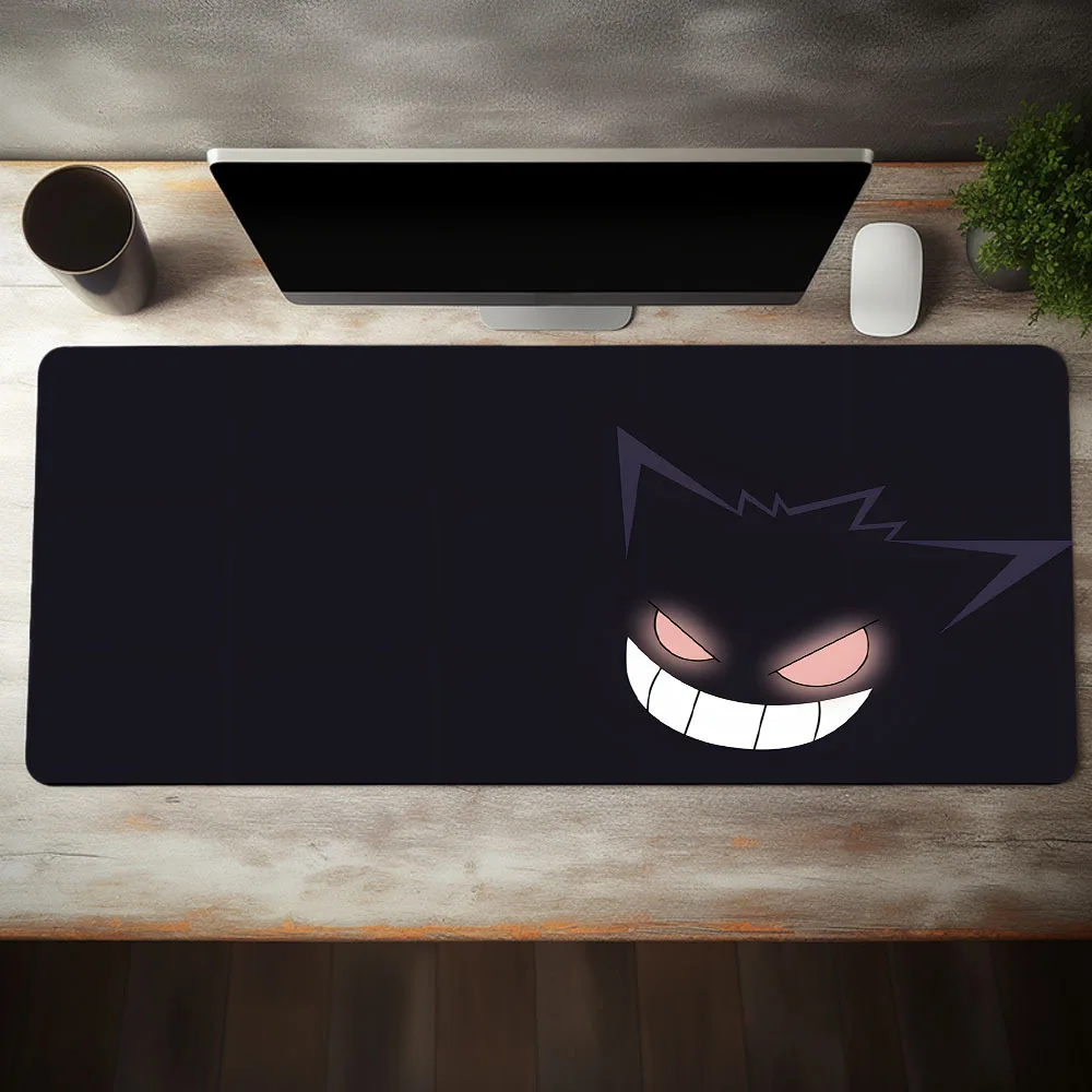 Horrible Cartoon Monster Pattern Large Gaming Mouse Pad E-Sports Office Desk Mat Keyboard Pad Non-Slip Computer Mouse Mat 2
