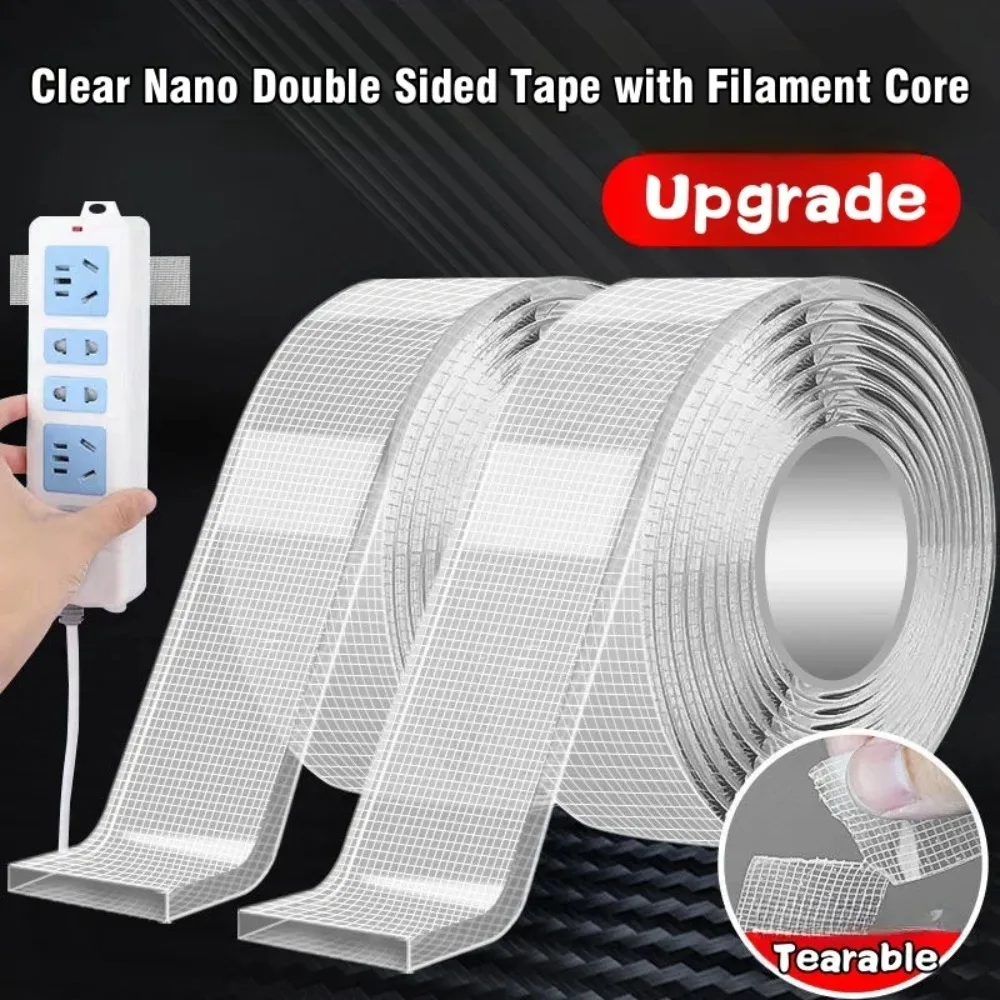 

3M High-viscosity Nano Tape Useful Transparent Waterproof Universal Adhesive Multipurpose Super Adhesive Tapes Bathroom