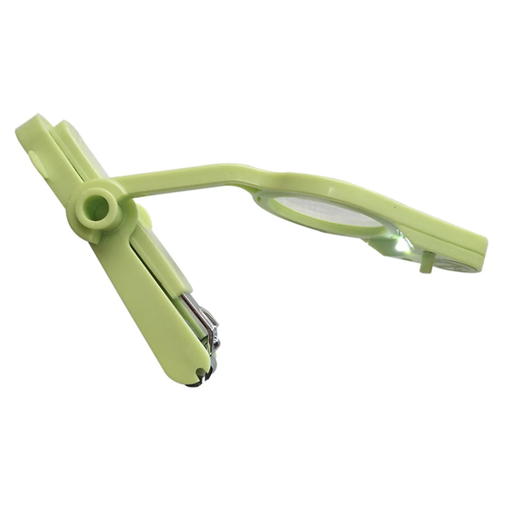 Newborn Baby Nail Trimmer With Light Magnifier Clippers Safe Scissors Pediatric Manicure Kit Baby Nail Care Tools Care Tool