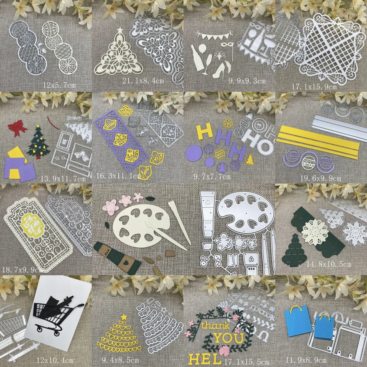 Weihnachten neue serie Metall Schneiden Stirbt Schablonen Für DIY Scrapbooking Dekorative Handwerk Stanzen Vorlage Form