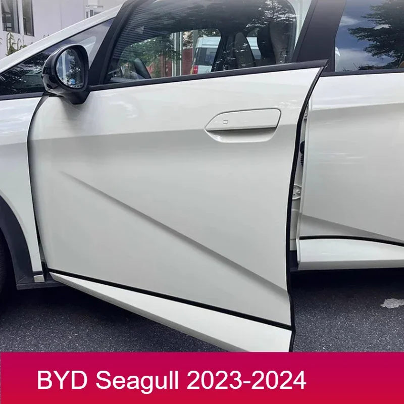 Car Sealing Strip Door Sound Insulation and Dust Rubber Strip For BYD Seagull 2023-2024