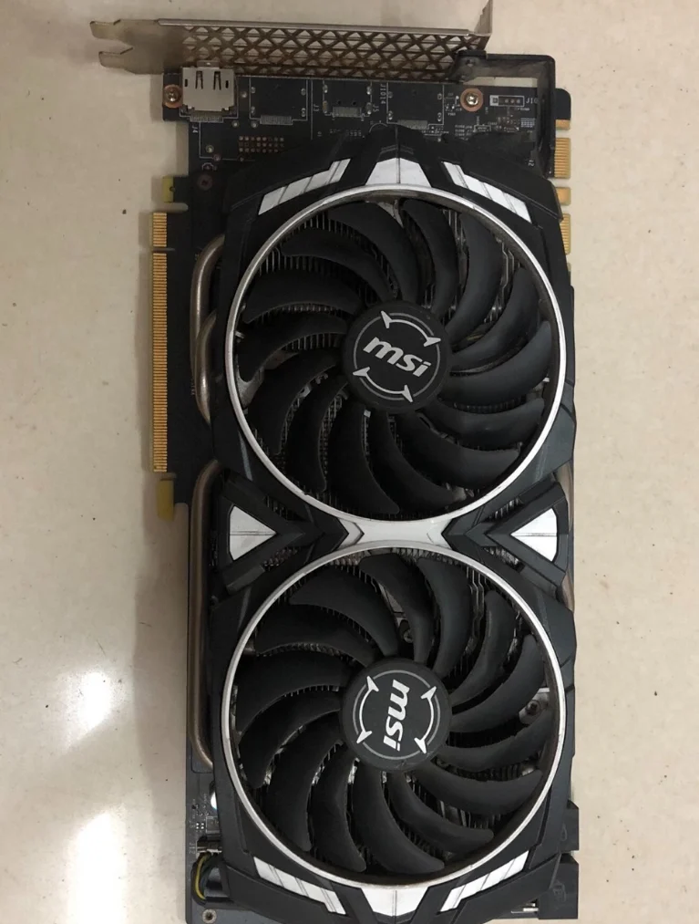 MSI NVIDIA P104 100 Graphics card ETH Hashrate 33+mh/s P104100