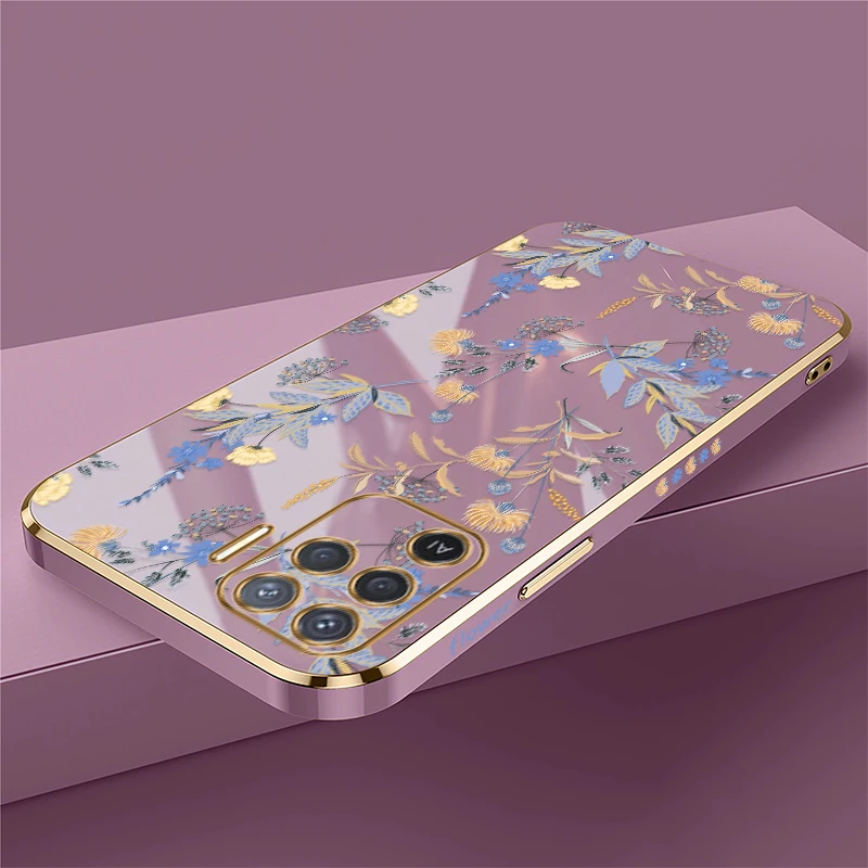 Romantic Garden Leaves Shockproof Phone Case