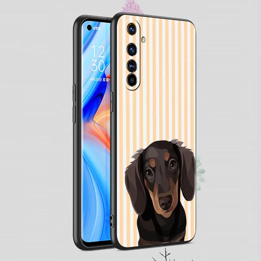 Cute Dachshund and Bulldog Design Phone Case Cover