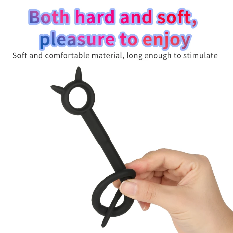 Silicone Urethral Dilator Bamboo Joint Urethral Catheter Dilator With Pull Ring Horse Eye Irritation Adult Sex Toys Men Gay Insertion Penis Plugs