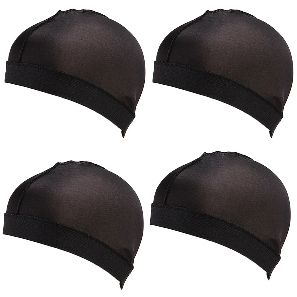 Men's Elastic Breathable Multicolor Wave Caps - Pure Color Outdoor Durag Cap