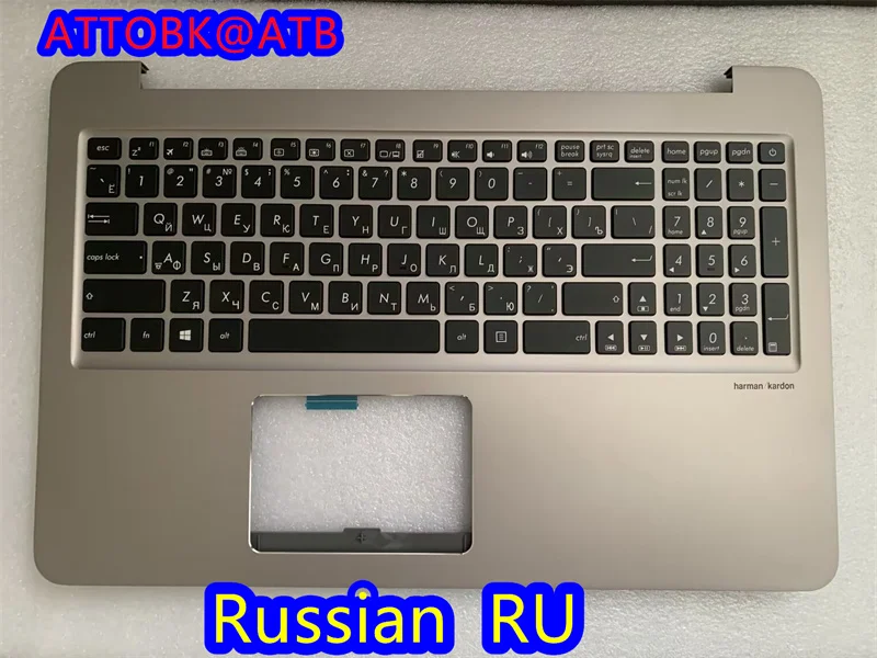 New English/Russian Laptop Keyboard For Asus Zenbook U5000U V510U