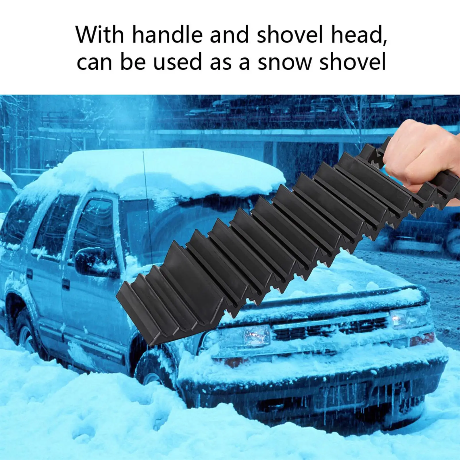 1Pcs/2PCS Multipurpose Car Anti-Skid Chains Sand Pass Tire pads Car Ice Scraper Snow Shovel Winter Tyre Wheel Nonslip Belt Pad