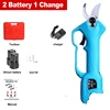 Cordless Pruner 2000mAh Lithium-ion Electric Pruning Shear Efficient Fruit Tree Bonsai Pruning Garden Tree Branches Cutter 5