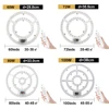 Led Panel Lights Ceiling Lights Led Panel Board Dimmable Remote Control Round Module Replacement Panel Led Lamp 60W 72W 80W 100W 2