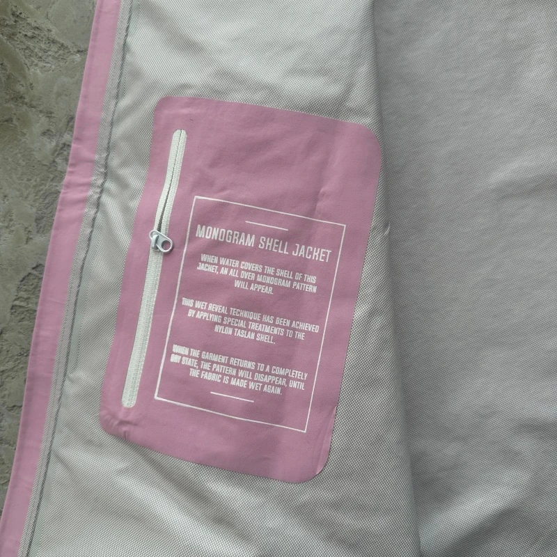 ジャケット・アウター mertra monogram shell jacket(pink) mertra monogram shell jacket (pink)