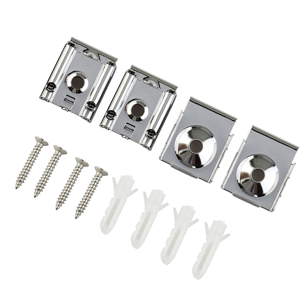 

Fixing Kit Glass Bracket Glass Bracket Frameless Clips Glass Bracket Mirror Mirror Fixing Kit Mounting Hanger Clamp Wall Hanging