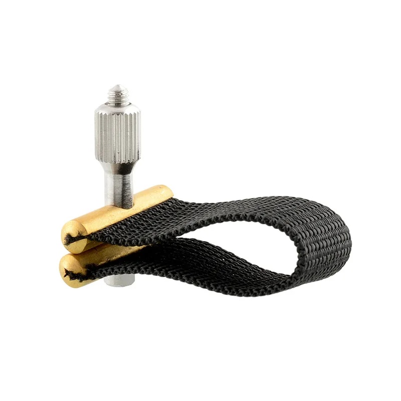 Legatura Per Bocchino Sassofono Contralto - Regolabile, In Metallo, Compatta E Duratura