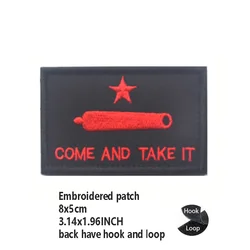 Embroidered LIVESTOCK AGENT Magic Badge Patch with Personality and Morale Appeal (Hook Loop patch 12)