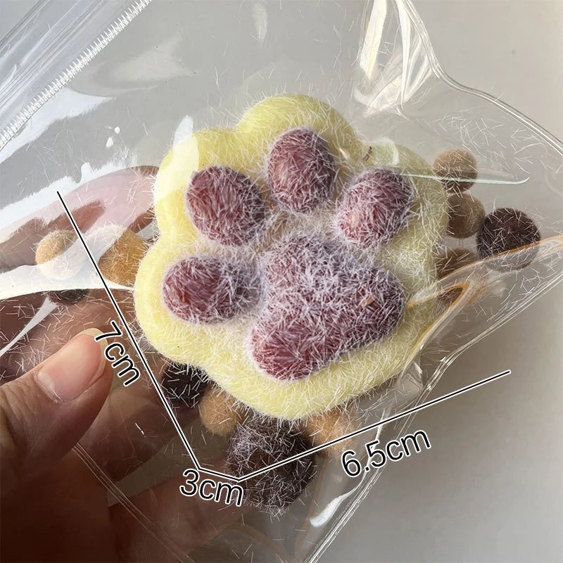 Squeeze Super Large Cat Paw Cute Cat Foot Slow Rebound Soft Jelly Pinch Decompression Squeeze Toy Anti Stress Release Toys