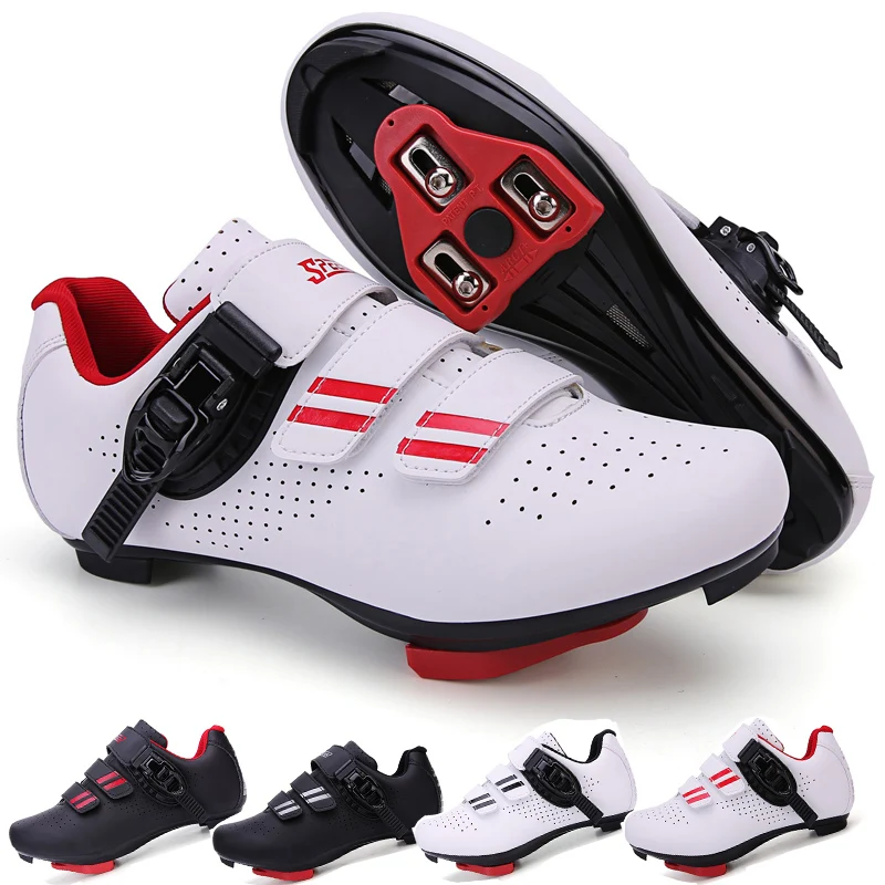 Cycling Shoes Men's Dicycle Shoes Compatible With Pelaton Road Dicycles Pelaton Shoes Cycling And Pre Installed Triangle