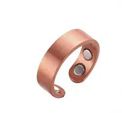 Elegant Adjustable Pure Copper Magnetic Ring - Therapeutic Design - Adjustable (G)