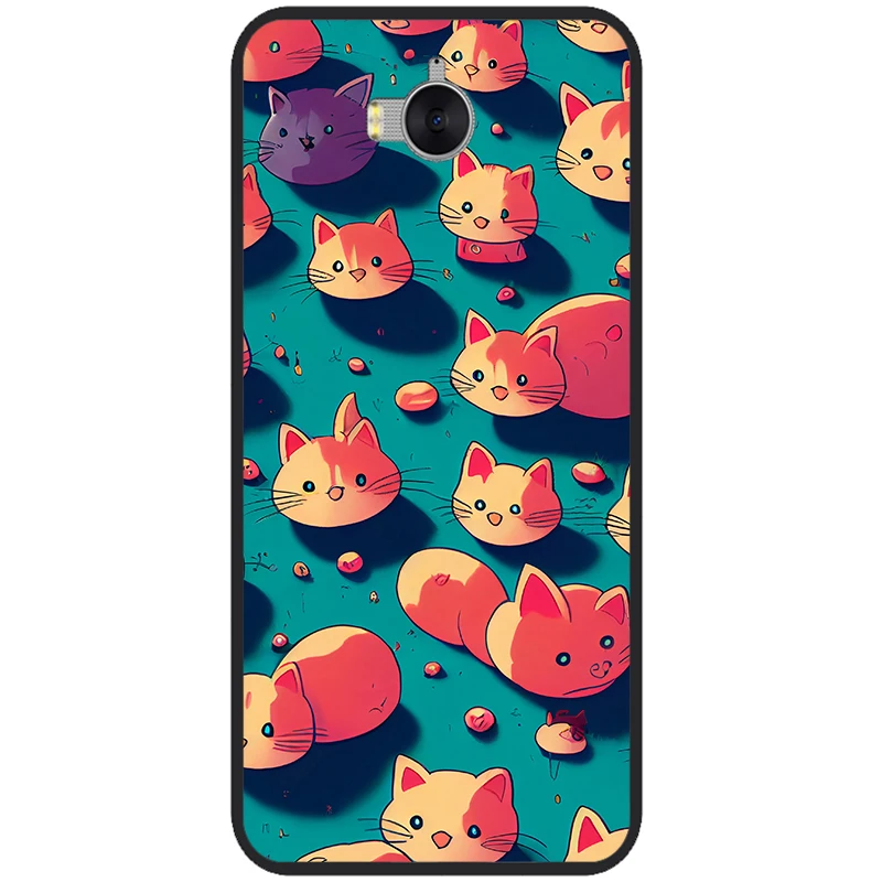 For Huawei Y5 Case Mya-l22 Mya-u29 Shockproof Soft silicon TPU Back Cover For Huawei Y6 Phone Case Cute Cartoon Bumper