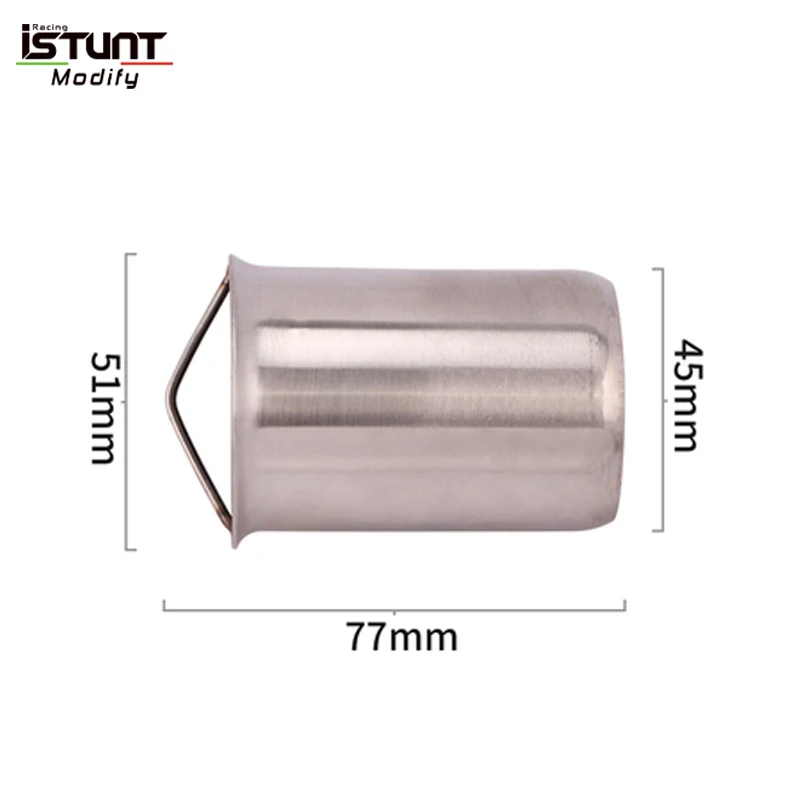 Universal Motorcycle Exhaust Pipe Escape Moto 51mm Catalyst Muffler Silencer Insert Removable DB Killer Eliminate Noise Mesh - Image 3