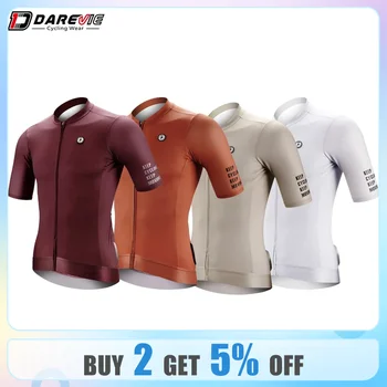 DAREVIE 여성용 사이클링 저지, SPF 50 남성 자전거 저지, 고품질 통기성 사이클링 셔츠, MTB 로드, 2023 패션